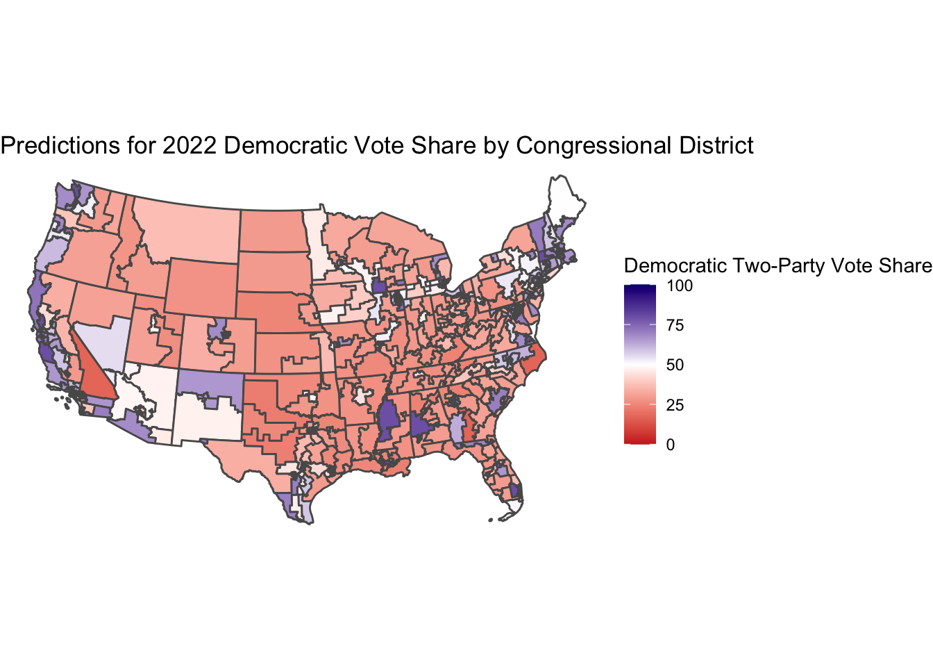 Prediction for the 2022 House Midterms · June Park's Election Analytics